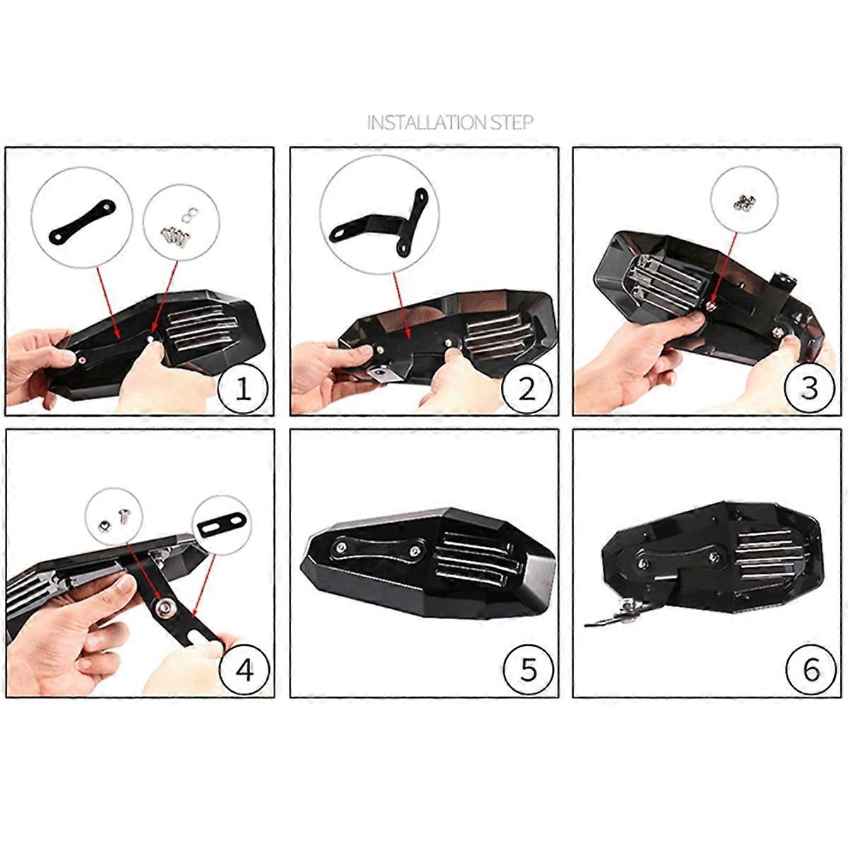 Motorcycle Hand Guard Protector for Harley Davidson,Smokey