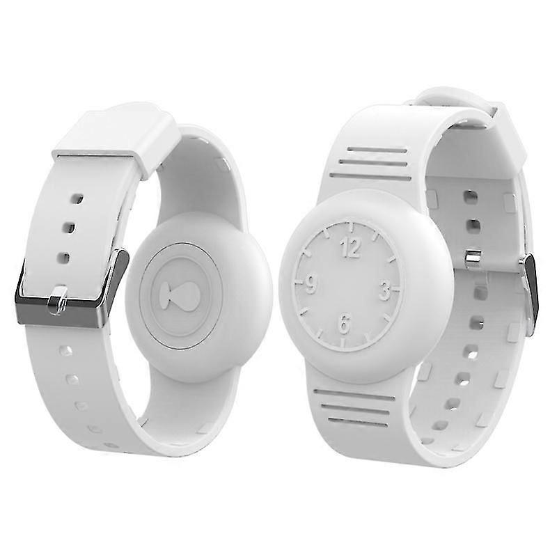 For Apple Airtag Tracker Soft Cover Kids Watch Band Silicone Wrist Strap With Clock Numbers