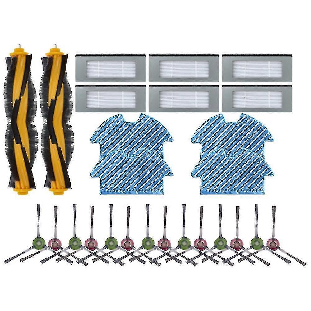 26pcs For Ecovacs Deebot Ozmo 900 Dn5g Vacuum Cleaner Main