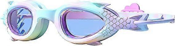 Simglasögon Mermaid Simglasögon med UV-skydd och imskydd för barn Pojkar Flickor Ålder 3-16, Lila