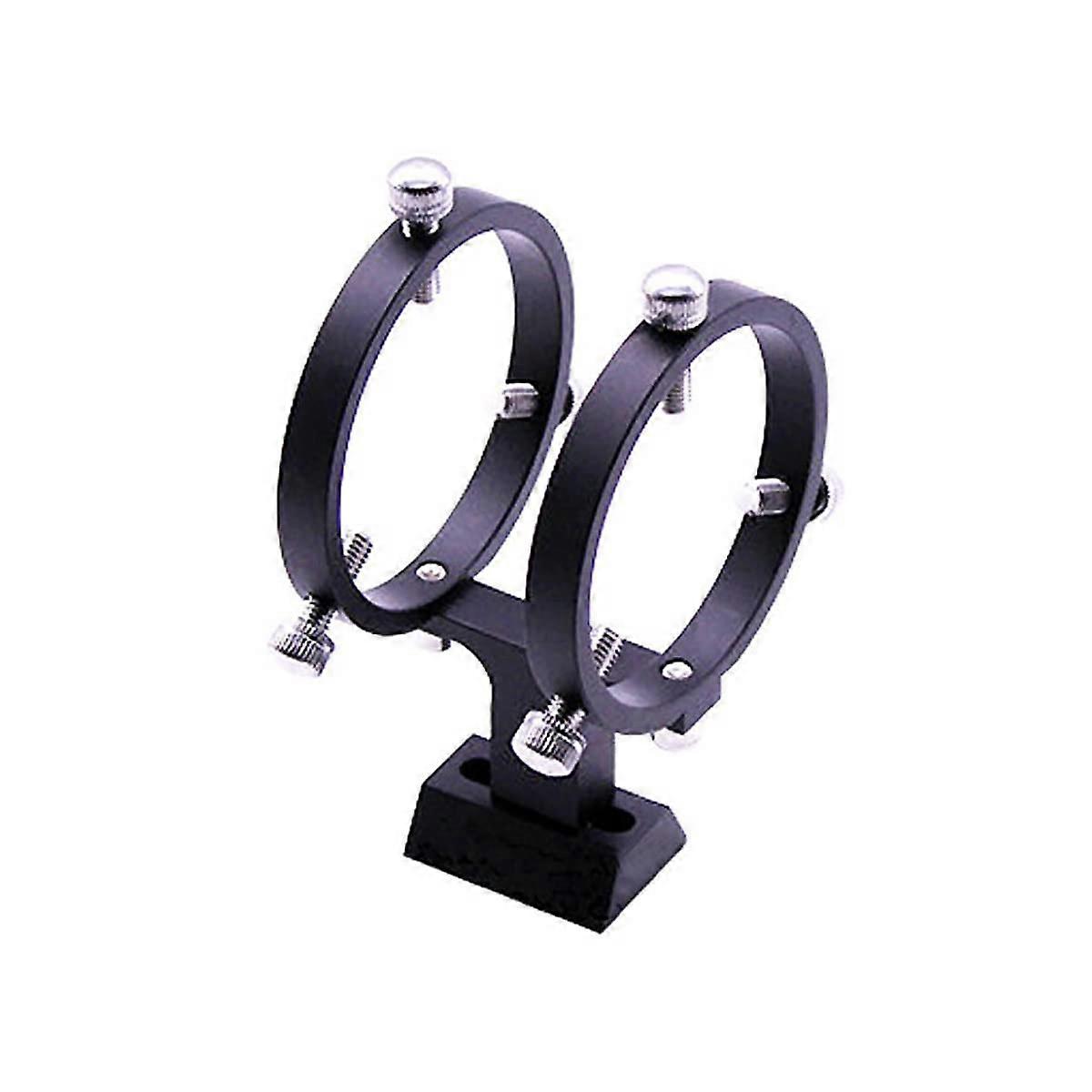 Telescope Accessory Set with Adjustable Finderscope, Bracket, and 6-Point Guidescope Rings for 42mm to 82mm Telescopes