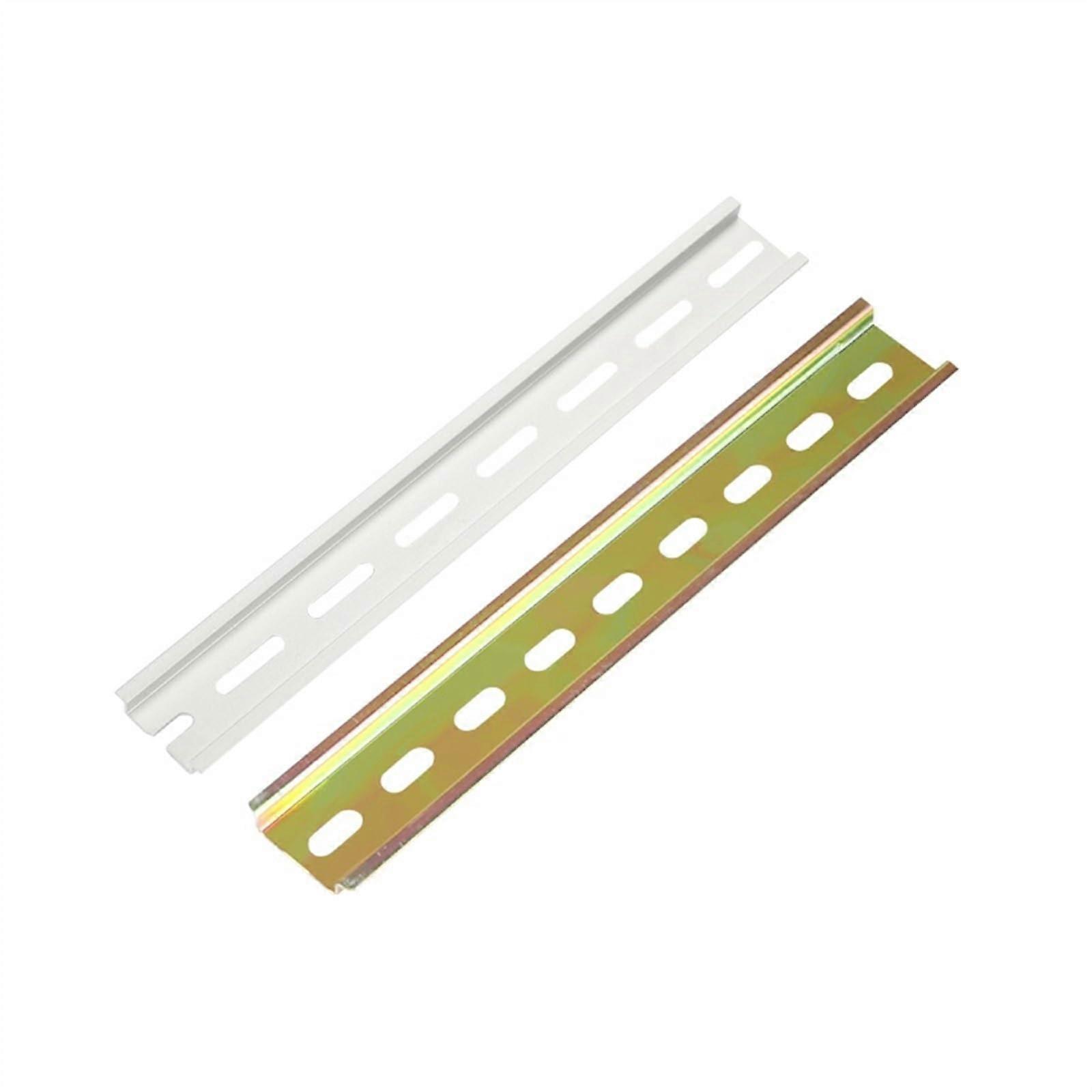 DIN Rail NS35/7.5 Mounting Terminal Block, Steel/Aluminum, 1mm/1.5mm Thickness, NS 35-S/AL Compatible