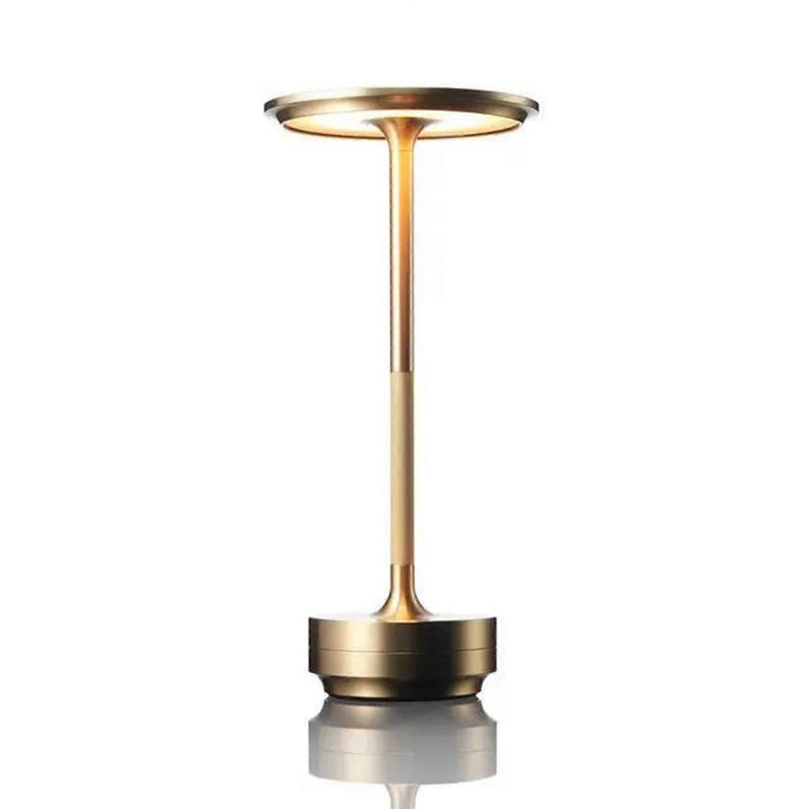 Cordless Table Lamp Rechargeable Battery Operated Touch Desk Lamp with Sensor 3 Color Stepless Dimming Features
