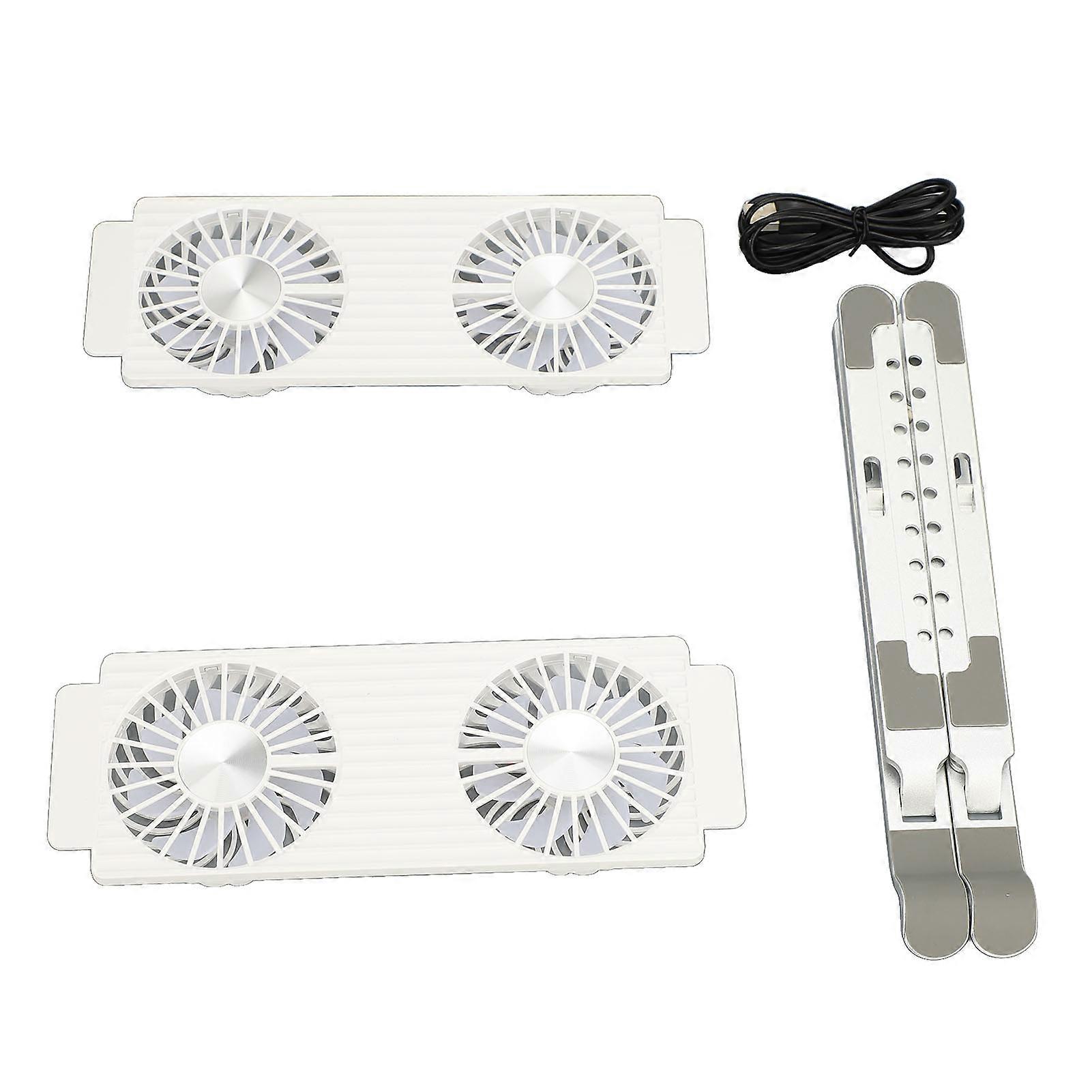 Laptop Stand with Cooling Fan Detachable Adjustable Aluminum Foldable Portable Notebook Stand