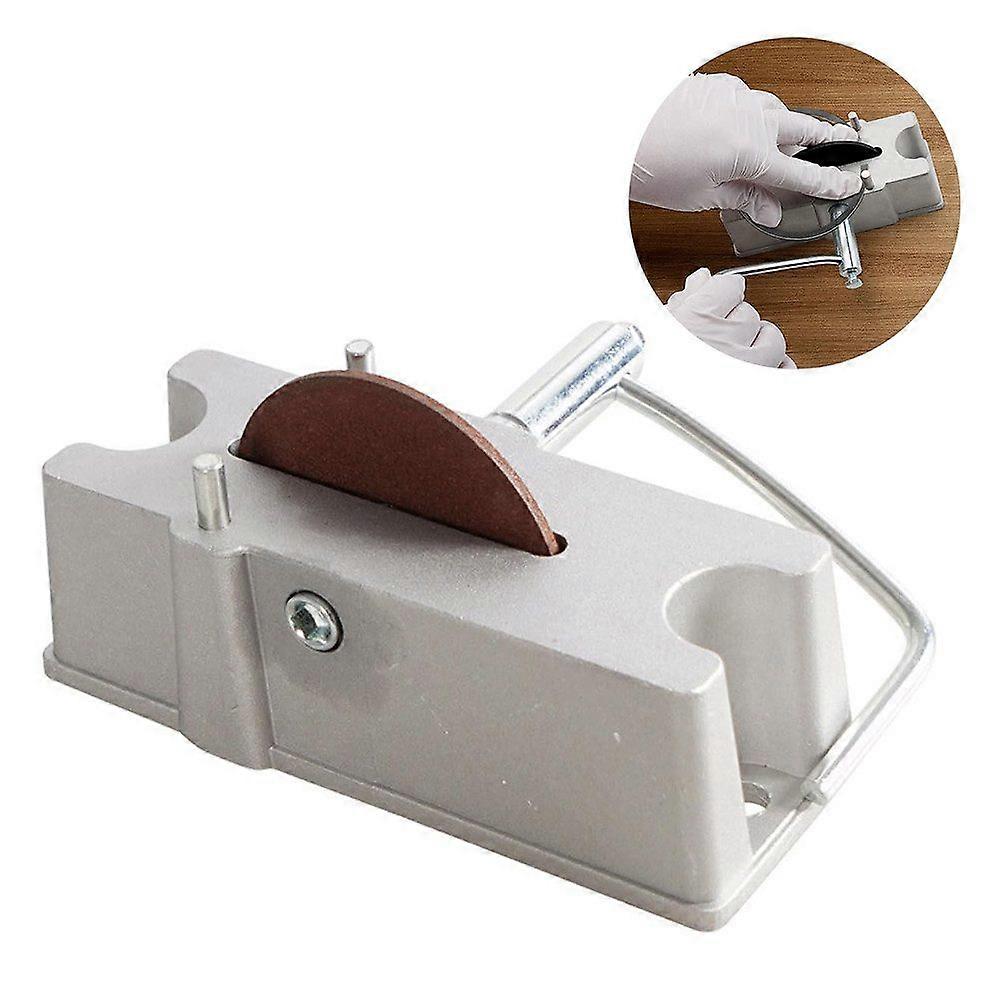 Manual piston ring file set for precise fitting Compact design Aluminum alloy tool kit