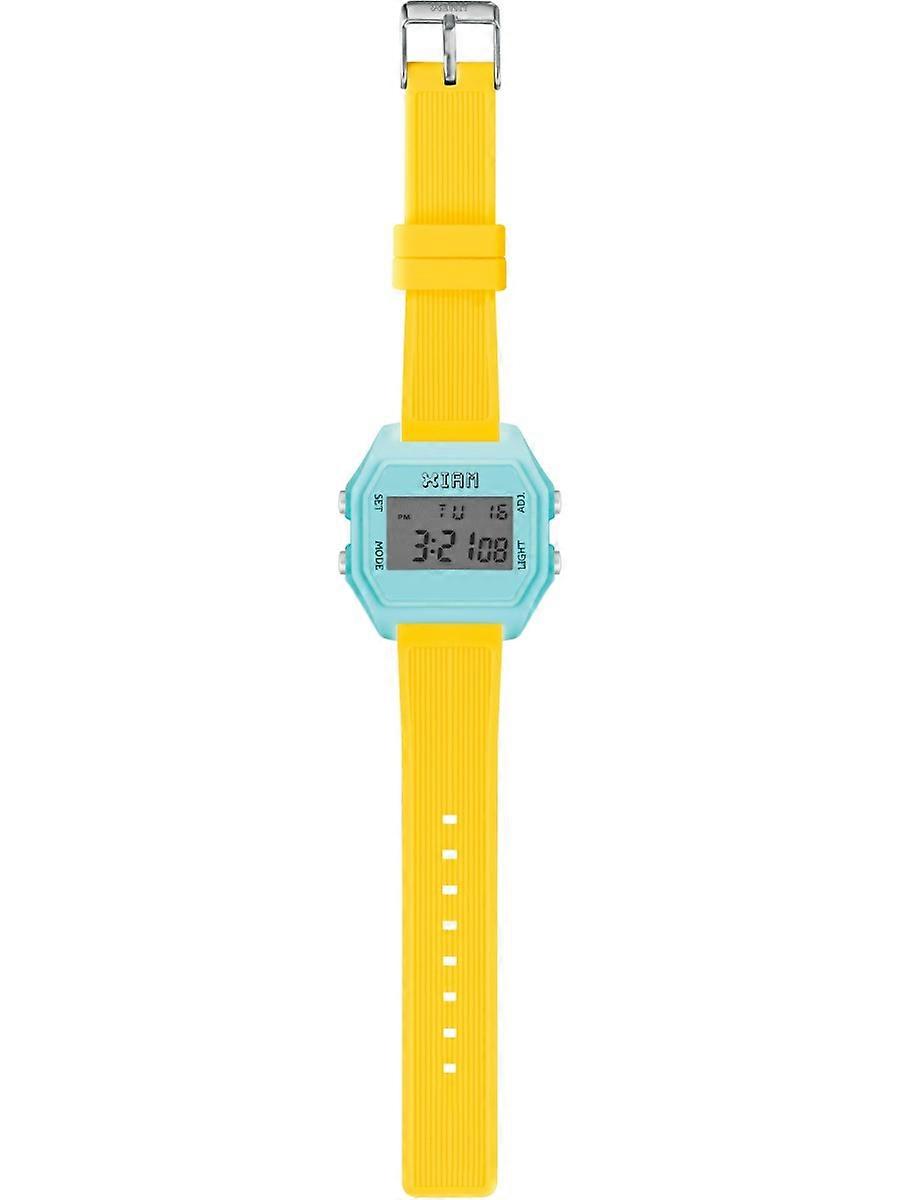 Iam Jaune Silicone IAM-KIT548 Montre Femme