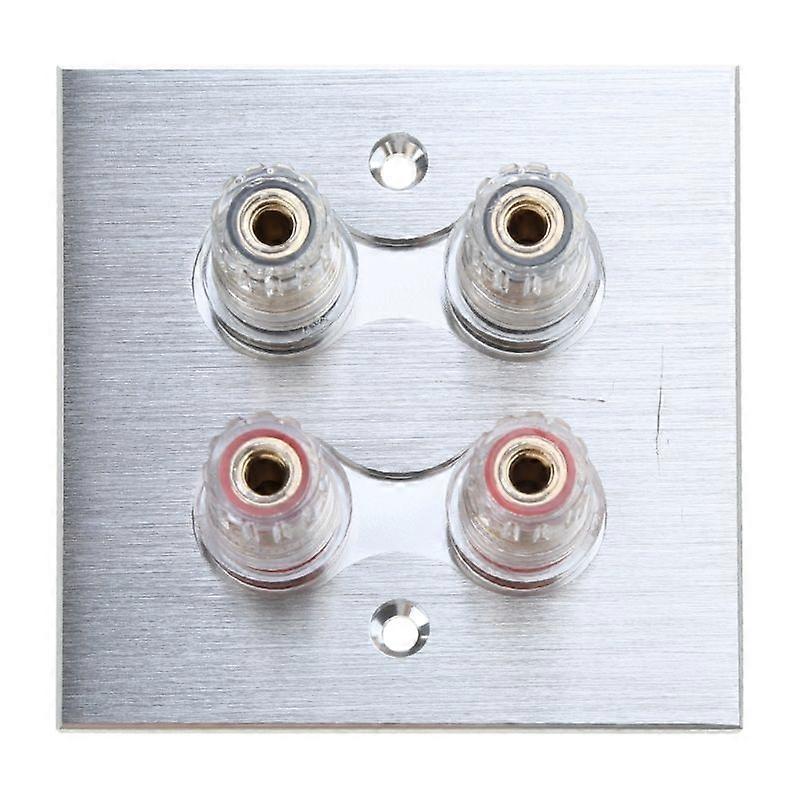 High Quality Banana Binding Post Wall Plate Surround Sound