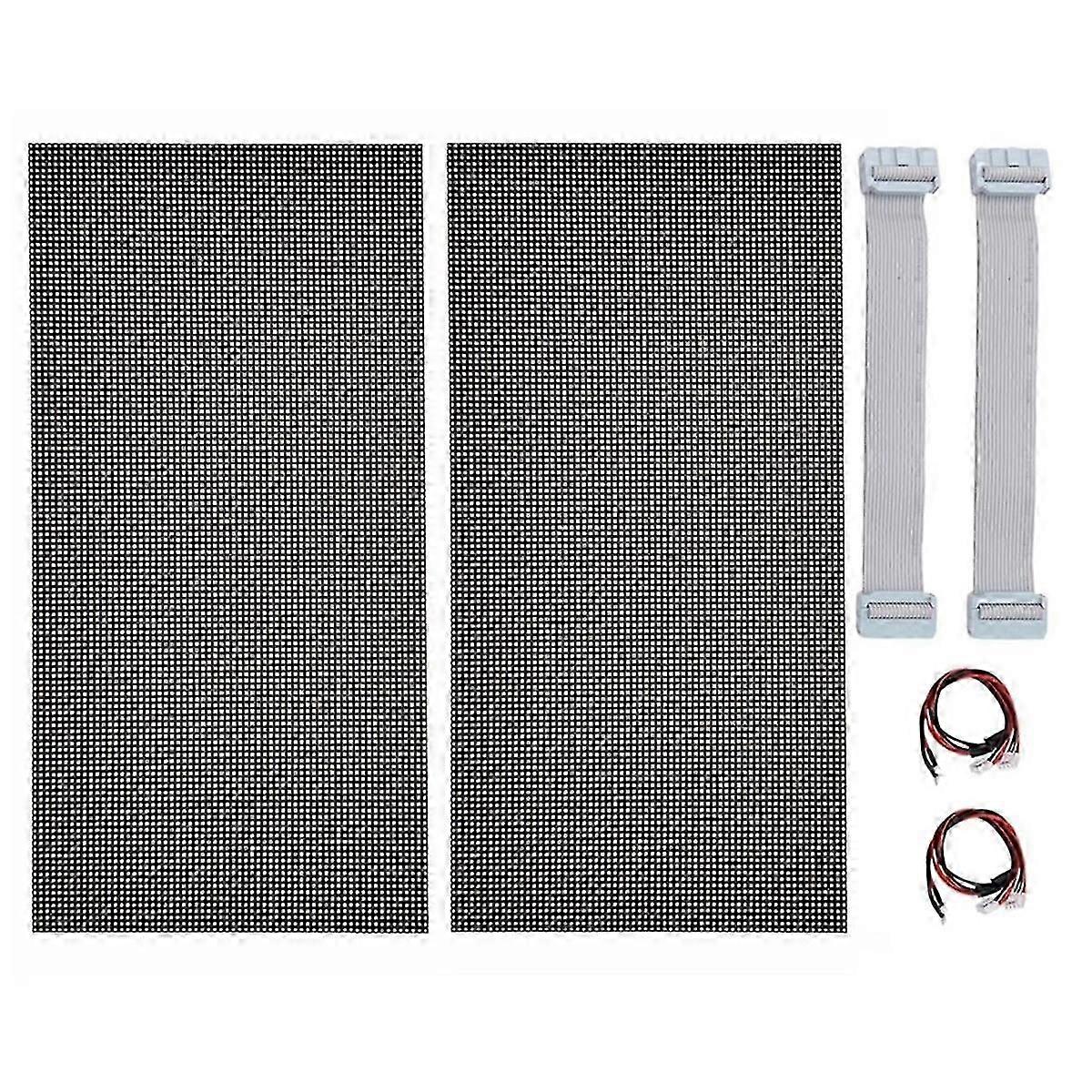 2pcs P2.5 Indoor Full Color Led Led Display Unit Board Hub75 320x160mm 128x64 Pixels Smd Rgb P2.5 Led Screen Panel