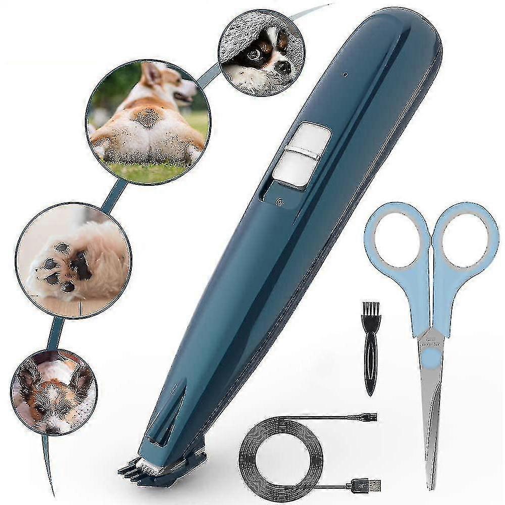 MicroPrecision Pet Paw Trimmer For Cat Grooming, Safety Design, Quiet Rechargeable Battery Clipper, Cordless, Comfortable Operation With Low Noise