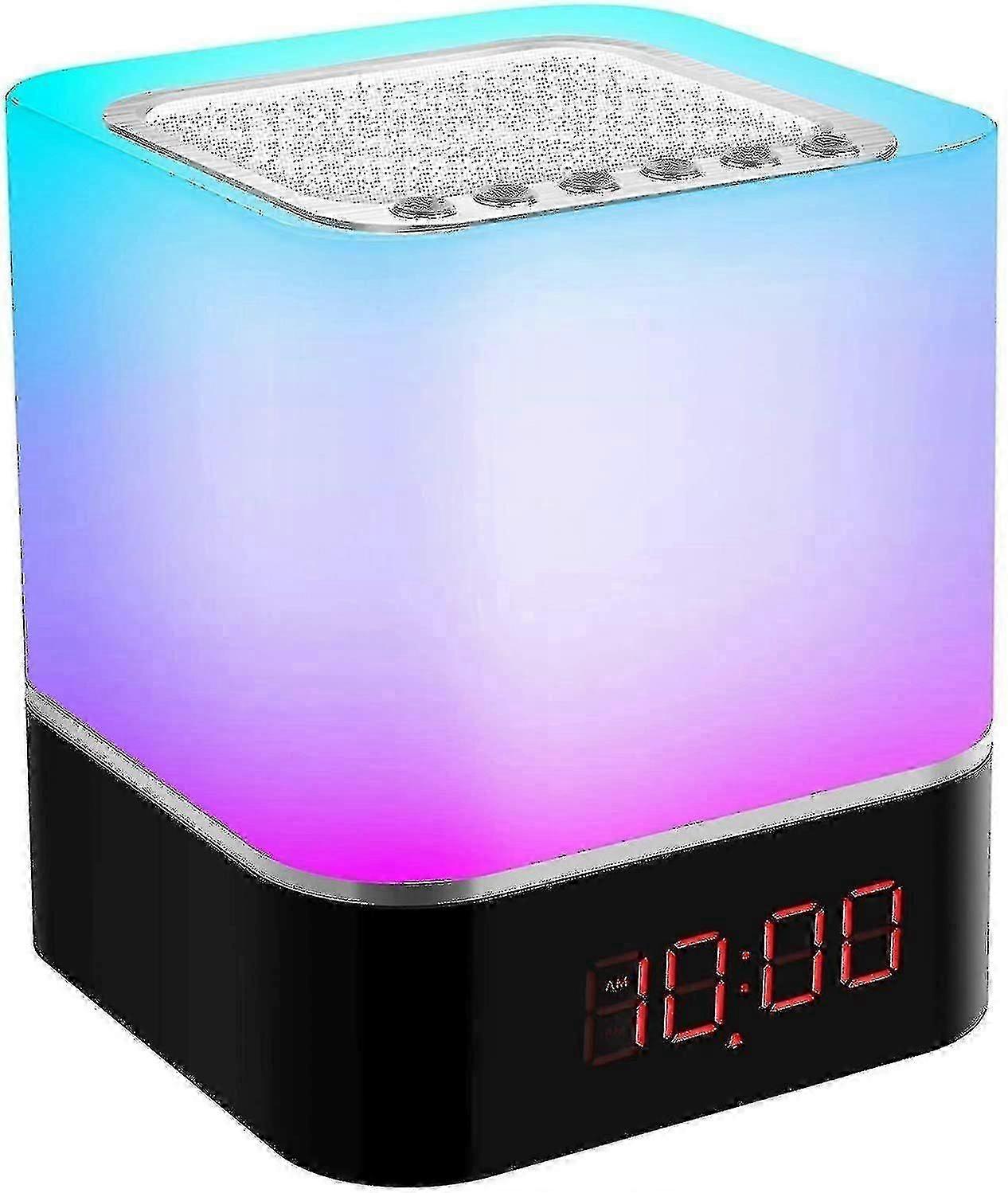 Portable Bluetooth Speaker Wireless Bluetooth Speaker With Multi-color Touch Control Bedside Lamp Ha