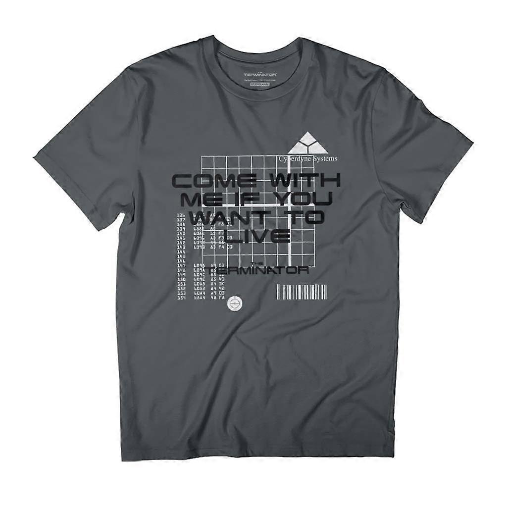 Terminator Come With Me If You Want To Live Men's T-Shirt