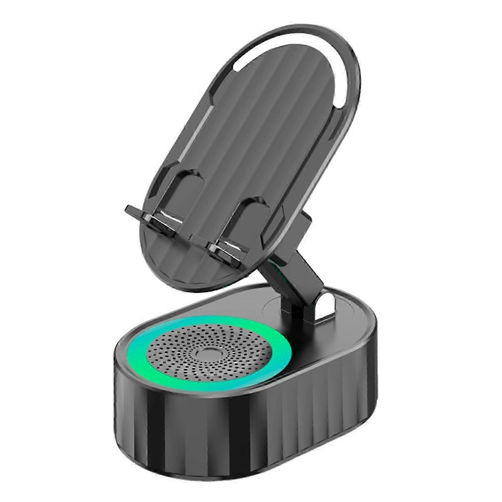 All-in-One Wireless Speaker with Desktop Multifunctional Stand for Universal Phone Compatibility