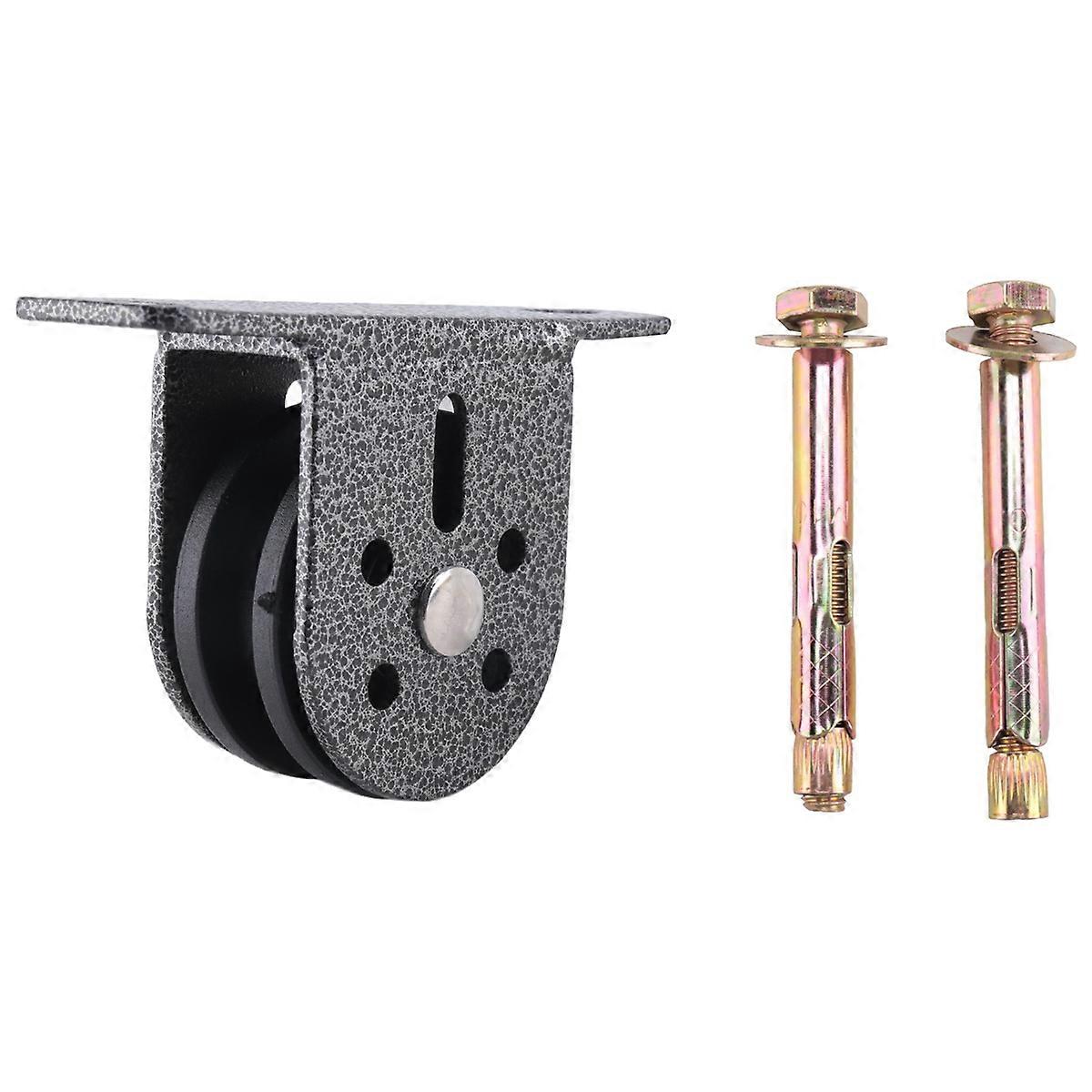 High Strength Solid Single Wheel Pulley Set Home Fitness