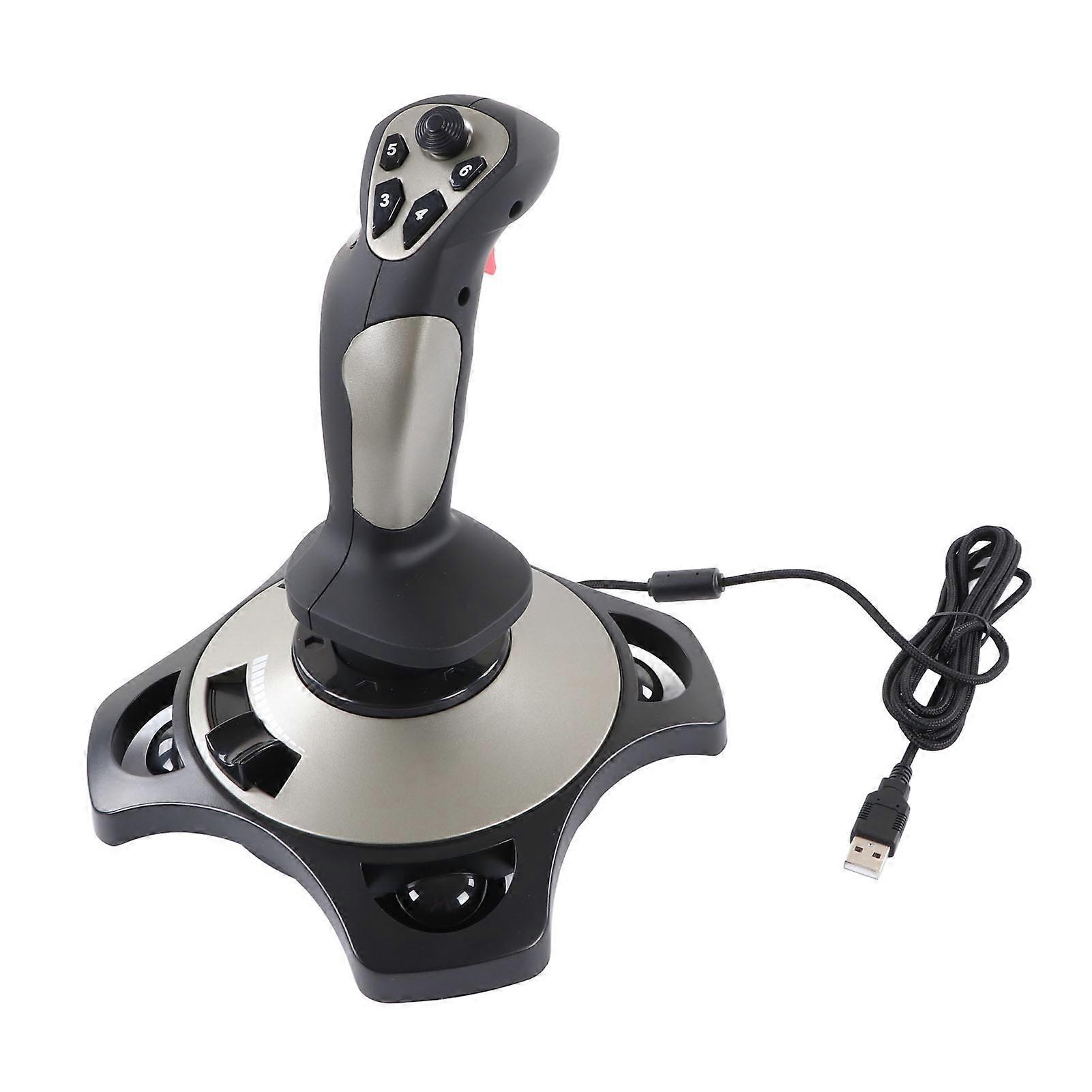 PC Joystick 2113 Pro Simulation USB Game Controller with Vibration Function Wired Gamepad Joystick