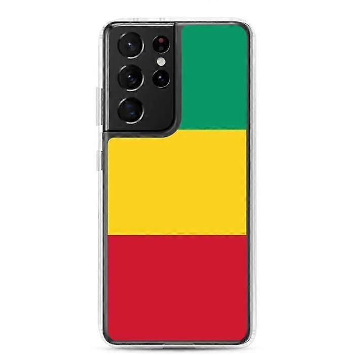 Phone Case - Samsung - Galaxy S21 - Guinea Flag - Soft - Multicolor