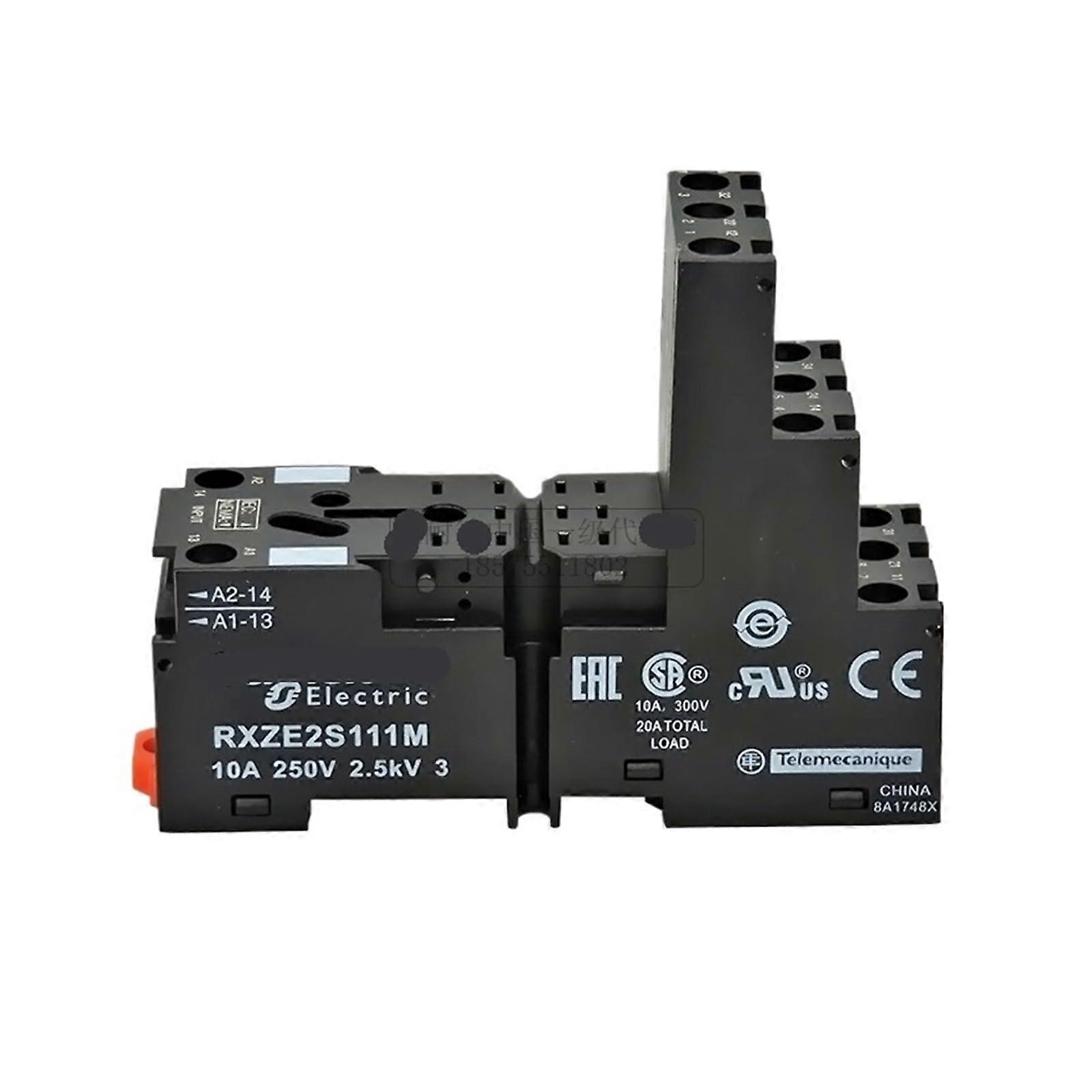 RXZE2S114M Relay Base 8-Pin, RXZE2S108M Thin 14-Pin, RXM2LB2BD 11-Pin, RXZE2S111M 12A Base Compatibility