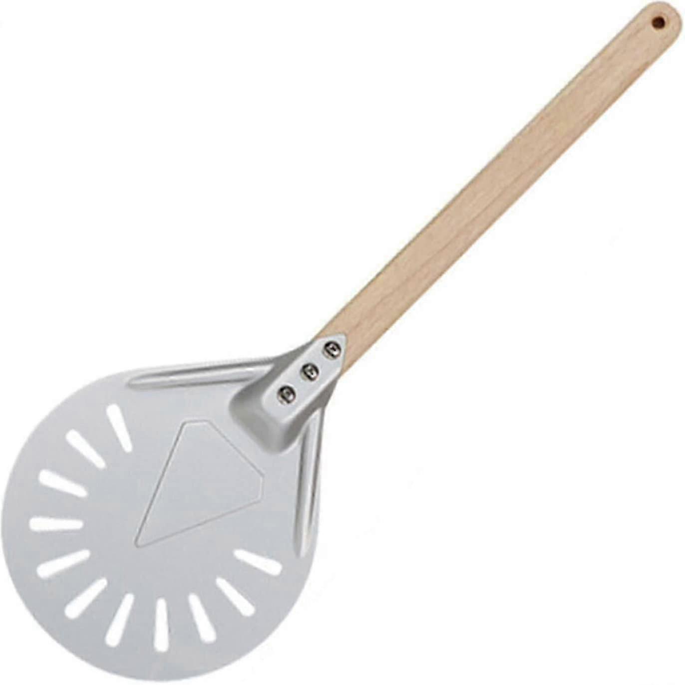 Round Perforated Pizza Peel, Material Non-slip Durable Turning Peel Pizza(8 In)