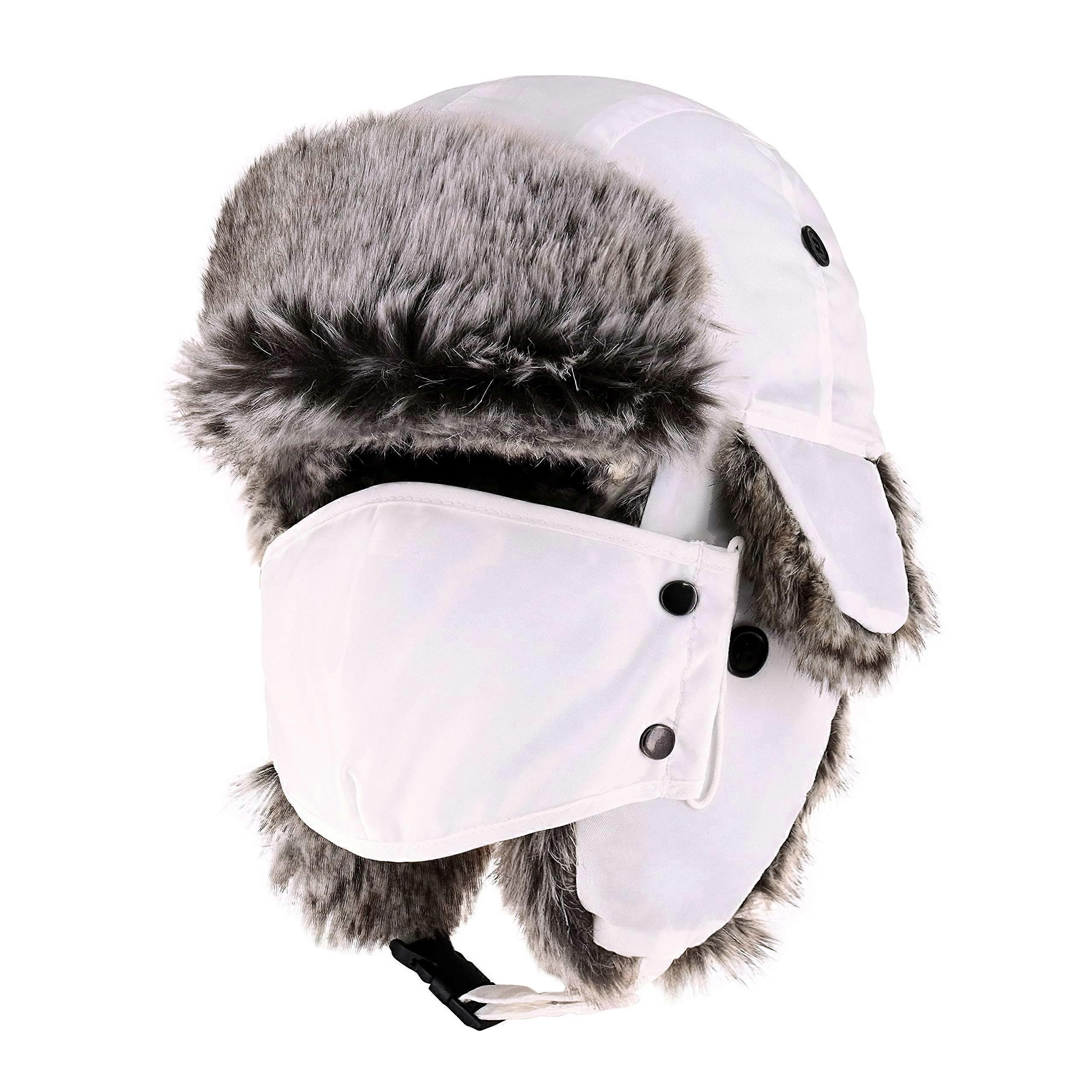 Vinter Trappers Unisex Premium Styrke Ushanka Ørehake Klaff Stropp Kaldt vær Utendørs Ref: 9684