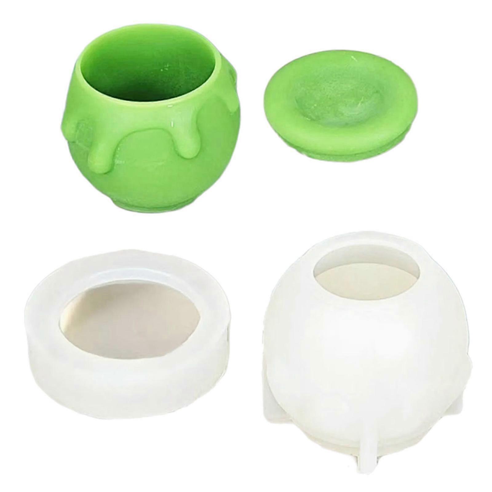 Practical Storage Container Mold Functional Silicone Jar Mold Convenient and Flexible Mold for Container