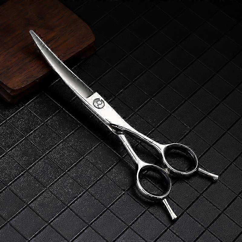 مقص الفراء الحصري مقص مخلب مقص الشعر المنحني مقص شعر (175 مم)