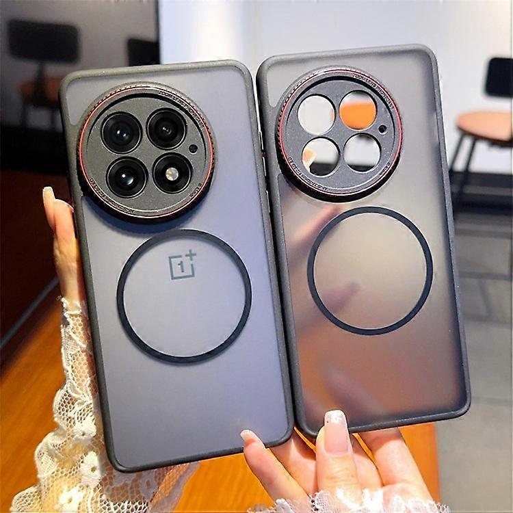 Compatible For OnePlus 13 Case Compatible with MagSafe TPU + PC Matte Phone Back Cover