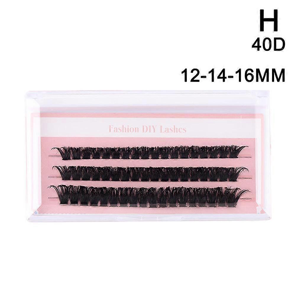 DIY Segmented False Eyelashes Natural Mink Fur Customizable Long Lasting Easy to Apply