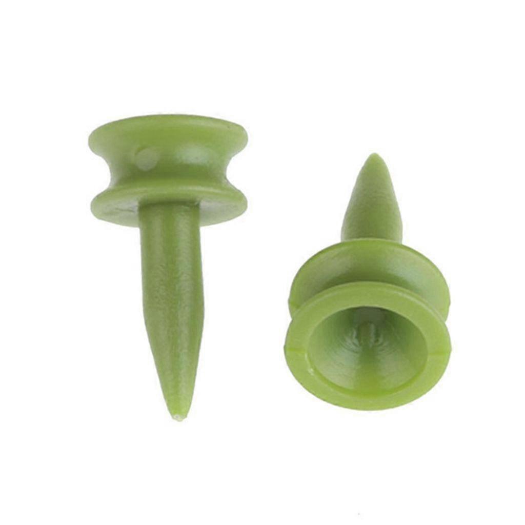 100Pcs Golf Step Down Tees Plastic Small Castles Tees Double Deck Golf Tees