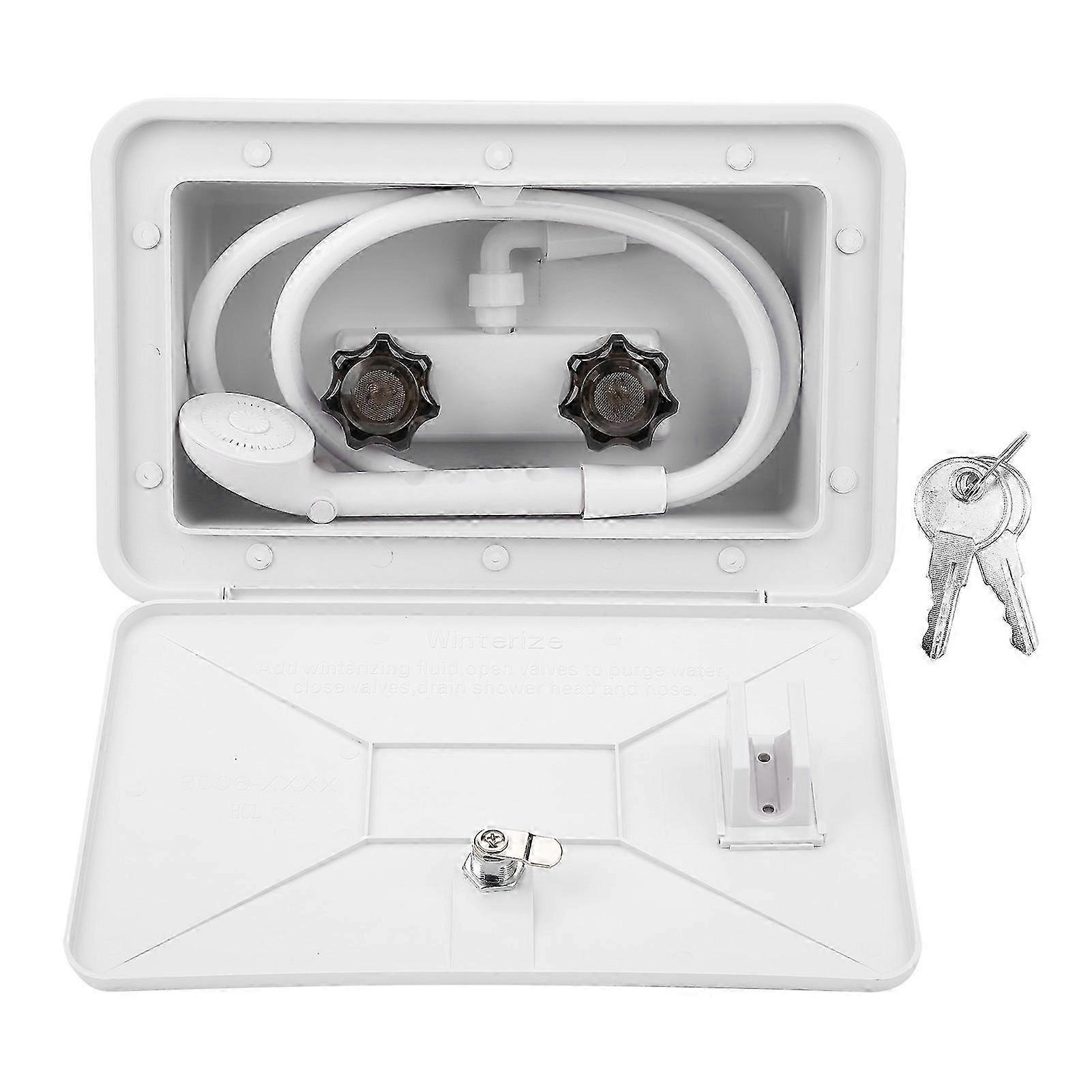 Utomhusduschkabin med lås för båt Camper RV