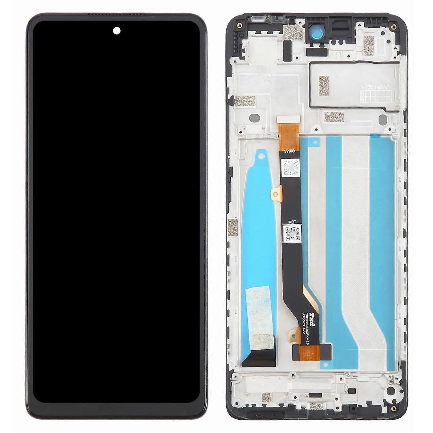 For TECNO Spark 10 Pro KI7 Grade C LCD Screen and Digitizer Assembly Frame (Without Logo)