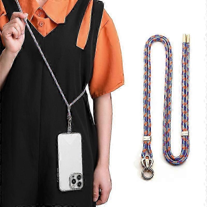 SULADA 80cm Cell Phone Lanyardr Adjustable Phone Neck Shoulder Strap Rope with Key Chain