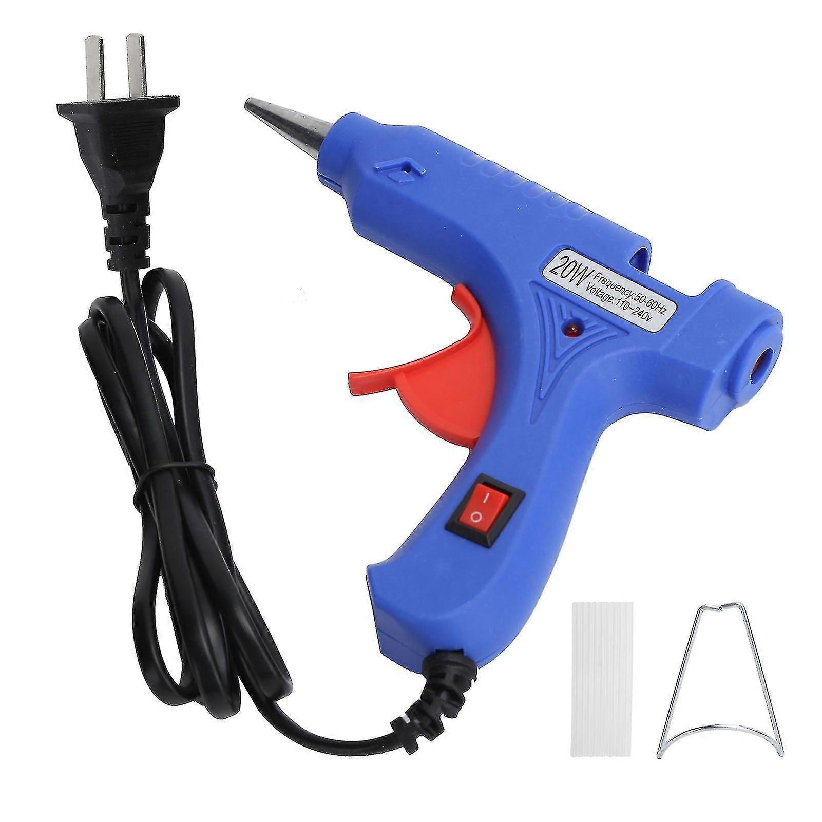 20W Mini Hot Glue Guns com varas para DIY Arts Craft - 110-240V, CN Plug