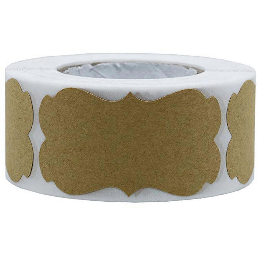 Crafting Kraft Stickers, Permanent Hold for Various Surfaces