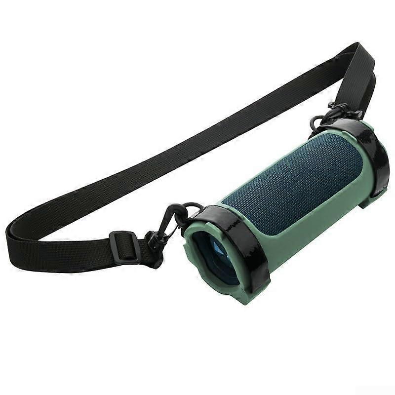 Light silicone case for JBL for Flip6, perfect protection for outdoor adventures and daily use (is green) Is green