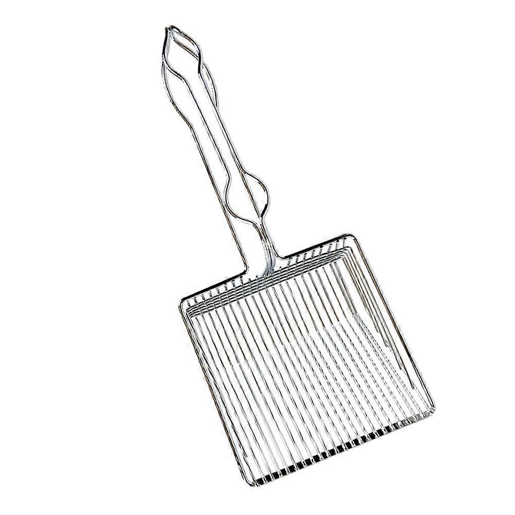 Cat Litter Scoop Kitten Litter Scooper Ergonomic Design Curved Handle Easy Cleaning 1Pack