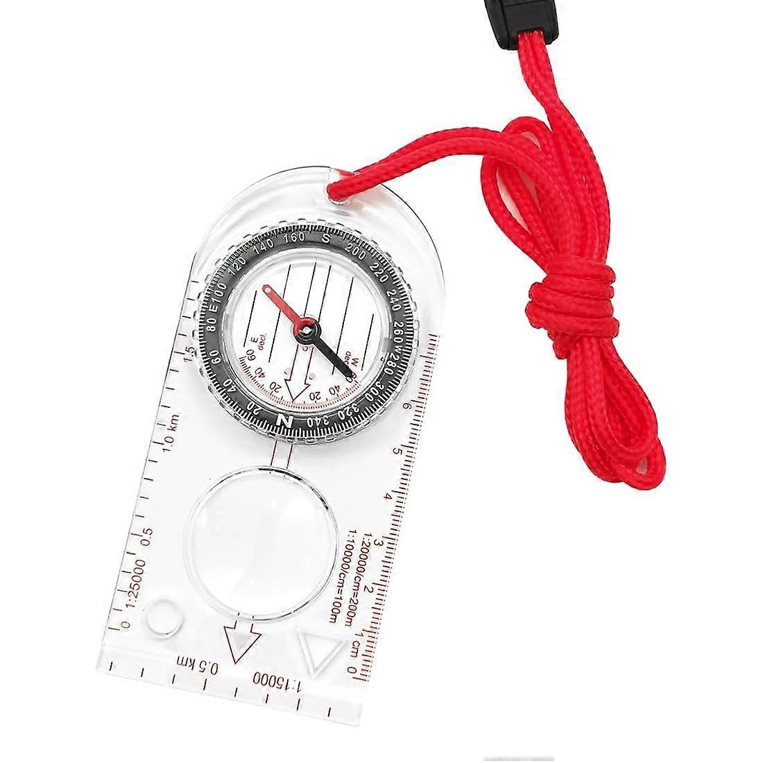 Navigation Compass Boy Scout Orienteering Hiking Compass for Expedition (12.5x6.0cm)