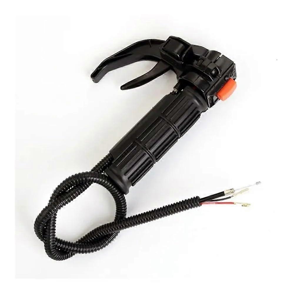 Suitable for floor drilling machinegas lever switch 445 405 TwoPunchCattleanglesimple switch accessories gasoline engine parts(MAROON)