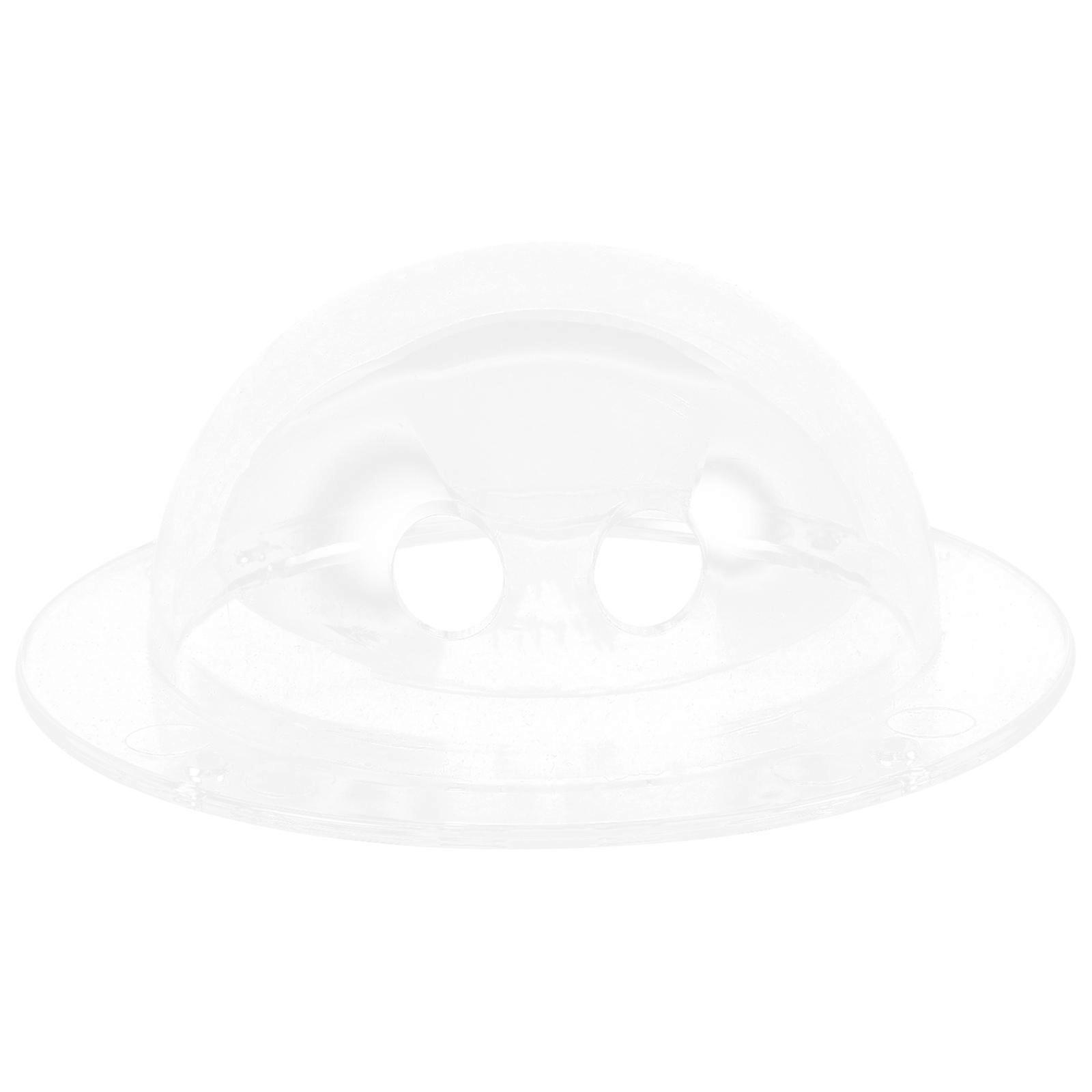 Clear Acrylic Replacement Dome for Pet Carrier – Breathable Semicircle Transparent Fence Window with Ventilation and Impact Resistant Cover for