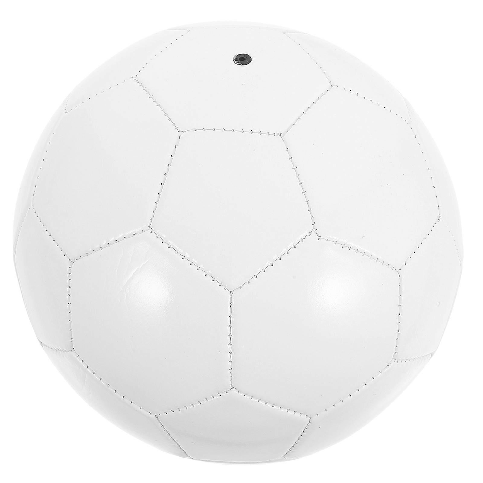 屋内活動のための未塗装のサッカーモデルDIYサッカーボール子供白19.00X19.00X19.00CM 1パック