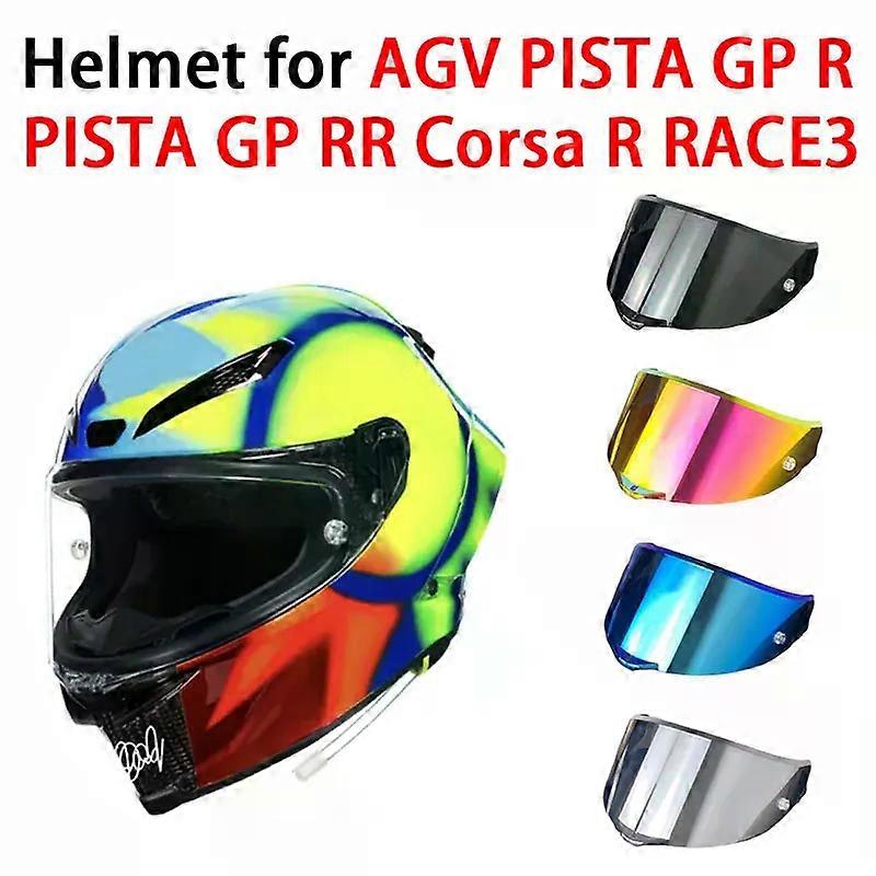 CORSA R RACE3 Shield Suitable for AGV PISTA GPR GPRR Helmet Visor Uv Protection Windshield Casco Moto Accessories