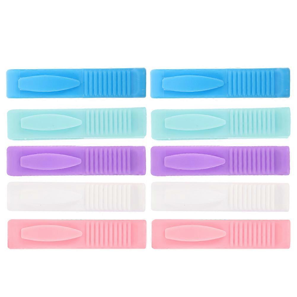 Strumento di plastica per aprifiale piccolo per aprifiale Scanalatura Design Breaker per operatori sanitari 10 pezzi