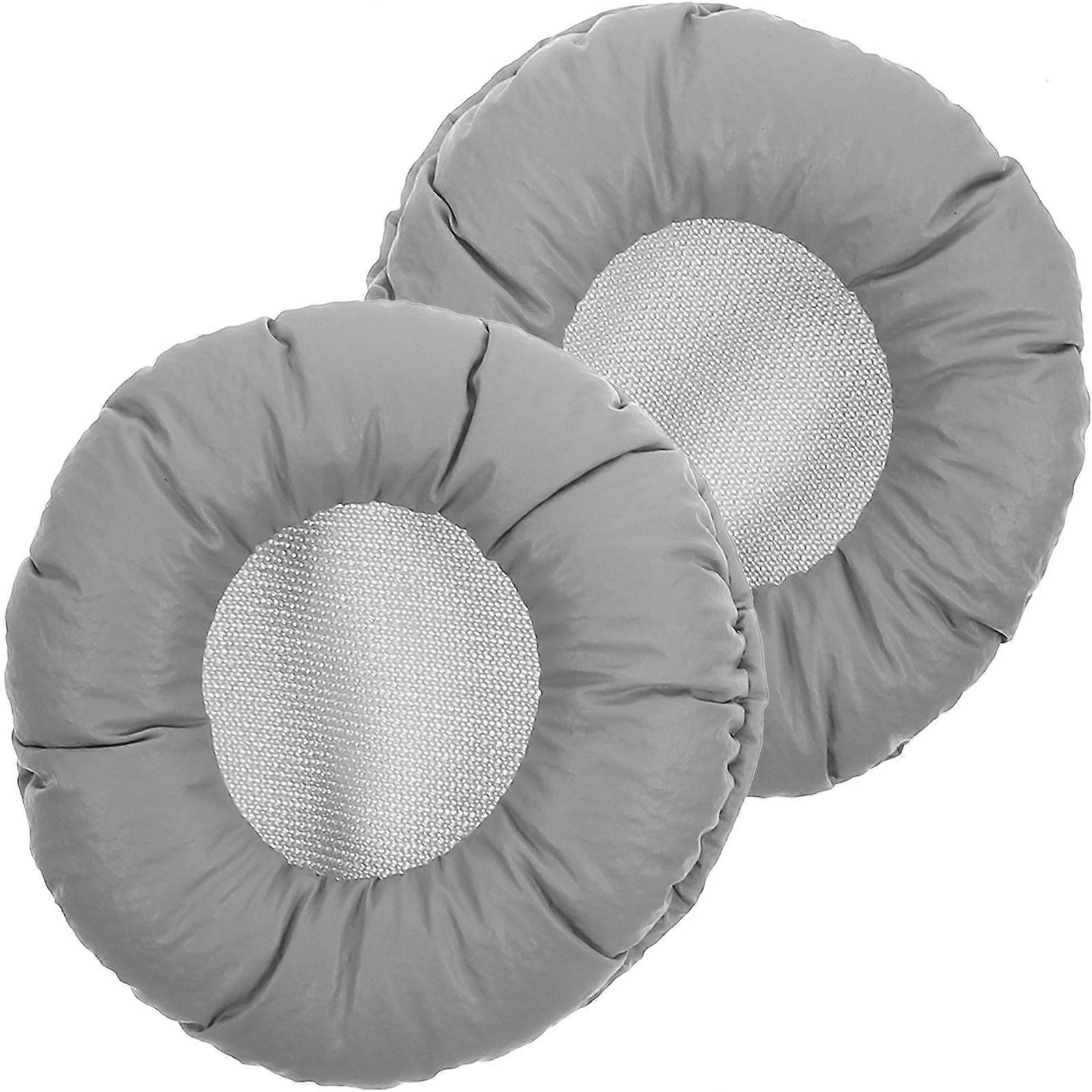 Headset Pads Replacement Headphone Ear Cushions Noise Isolation Compatible For Sony Headphones 50mm Grey 2Pcs