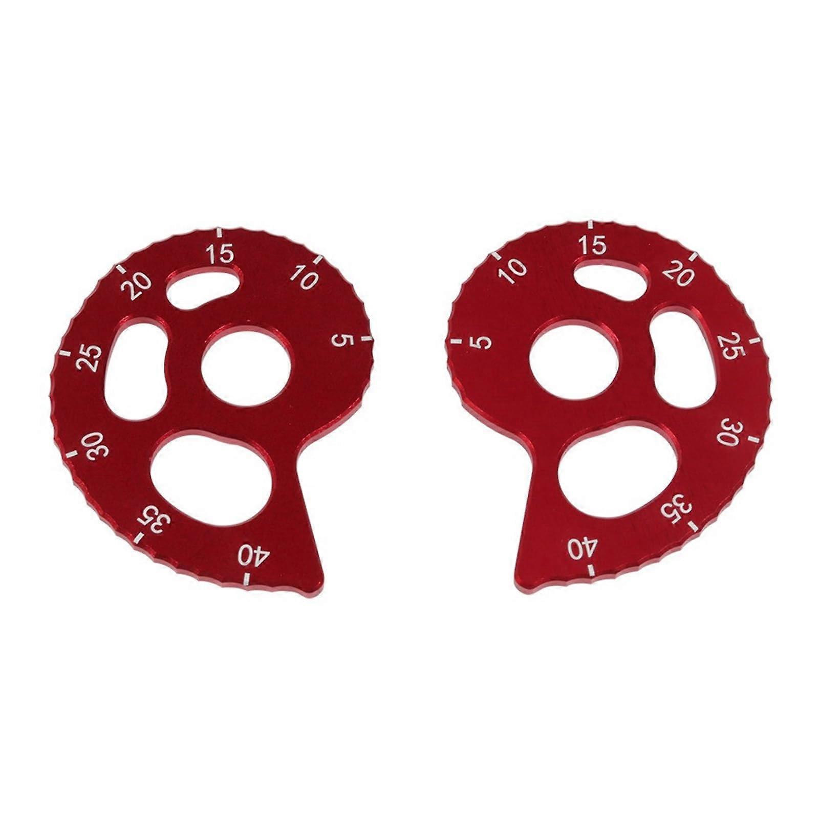 Adjustable bicycle chain tensioners regulator 1 pair For CRF150F CRF230F CRF250F Improved efficiency when cycling Red