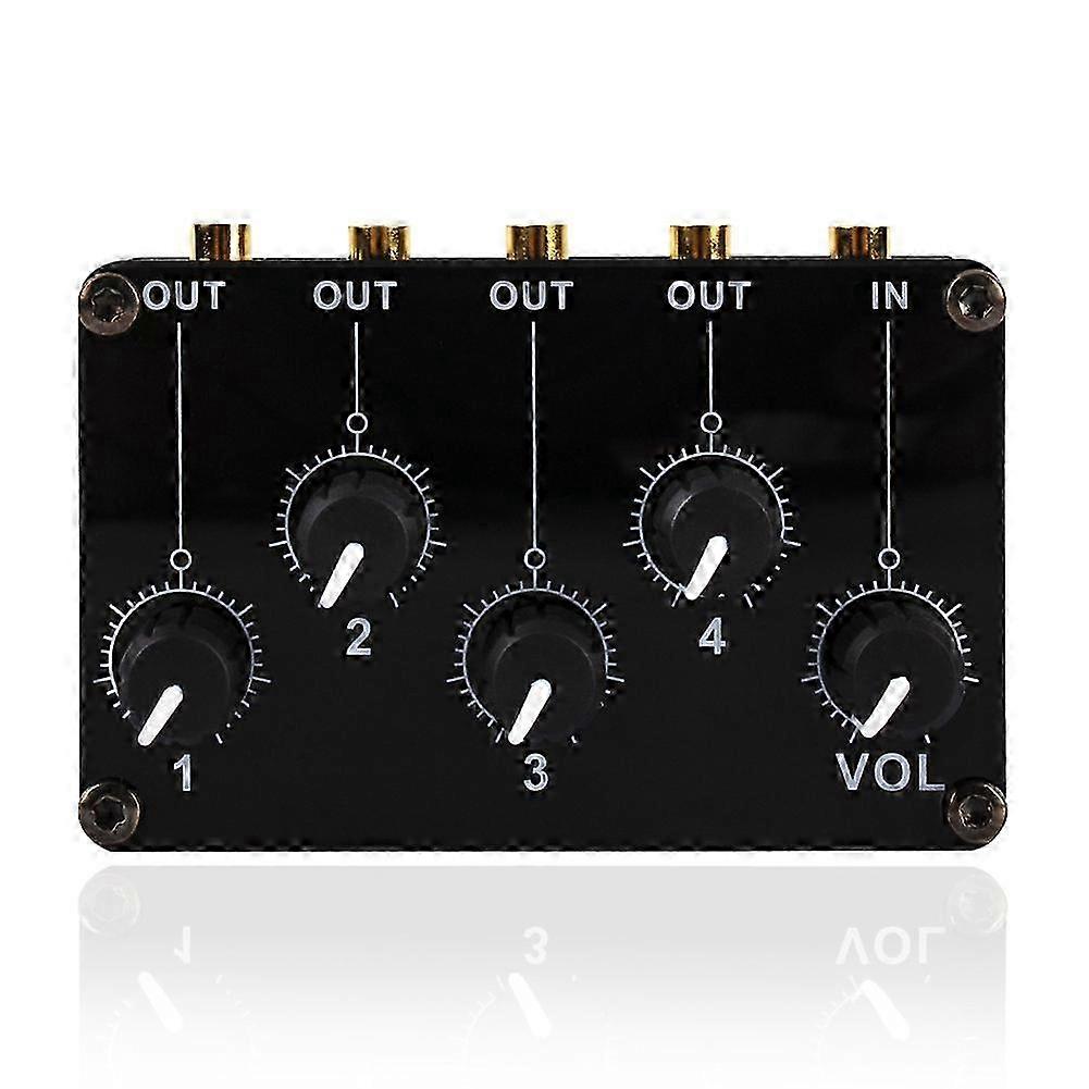 TM400 Mini 4 Channel Stereo Line Mixer 1In 4Out hwy