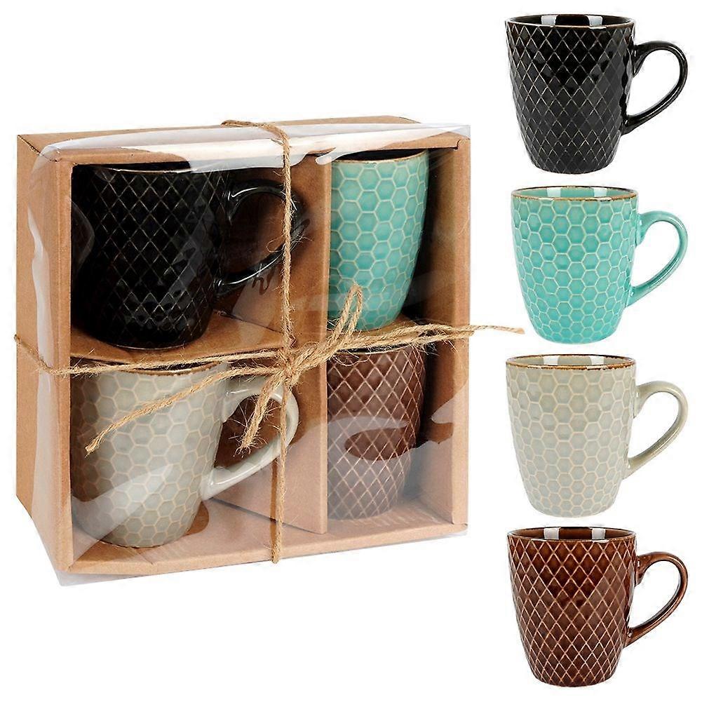 Ceramic mugs 250 ml 4 pcs.
