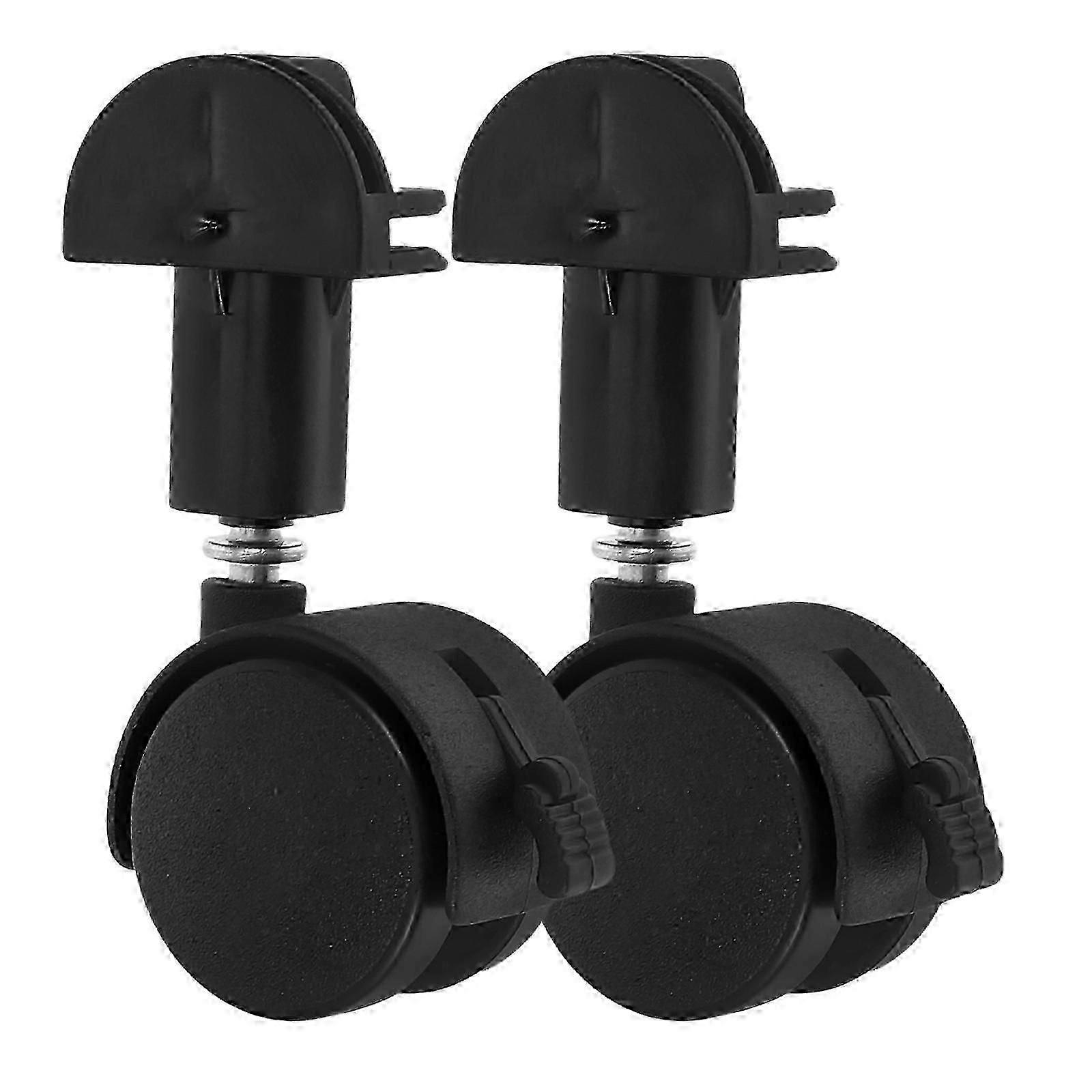 2pcs Stem Casters Wheels Replacement Wheels Caster Wheels for Pet Cage