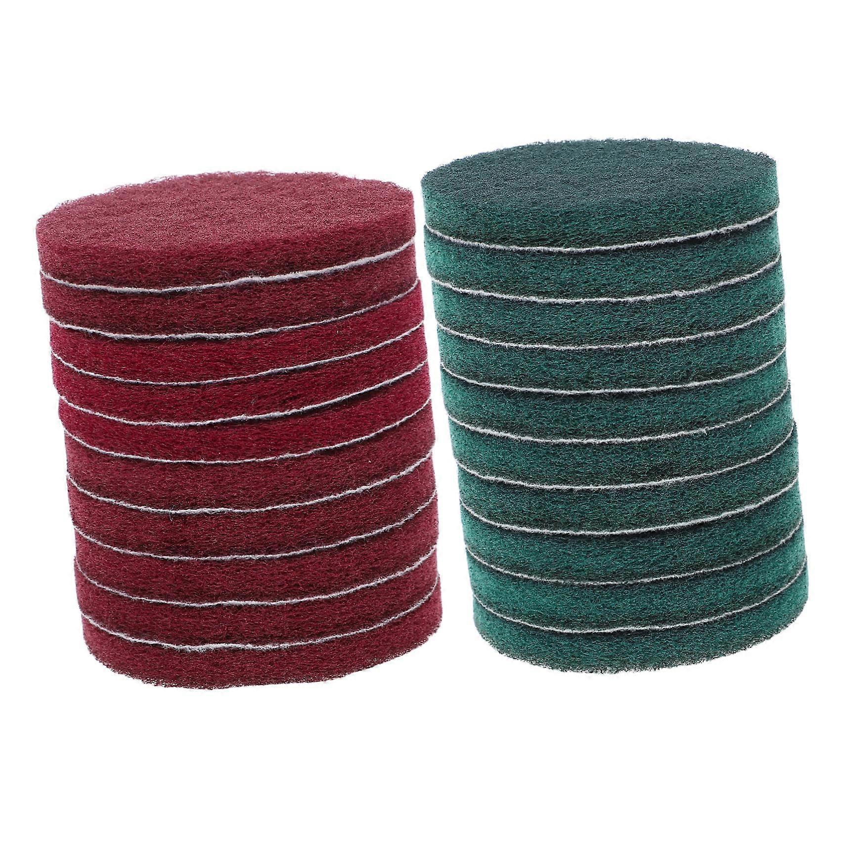 Scouring sponge set 20piece Reusable polishing sponges Drill brush