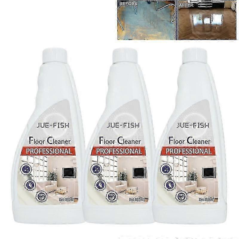 3pcs Floor Cleaner For All Robot Vaccum And Mop, Floor Cleaning Liquid Solution Compatible Roborock Omo Joint