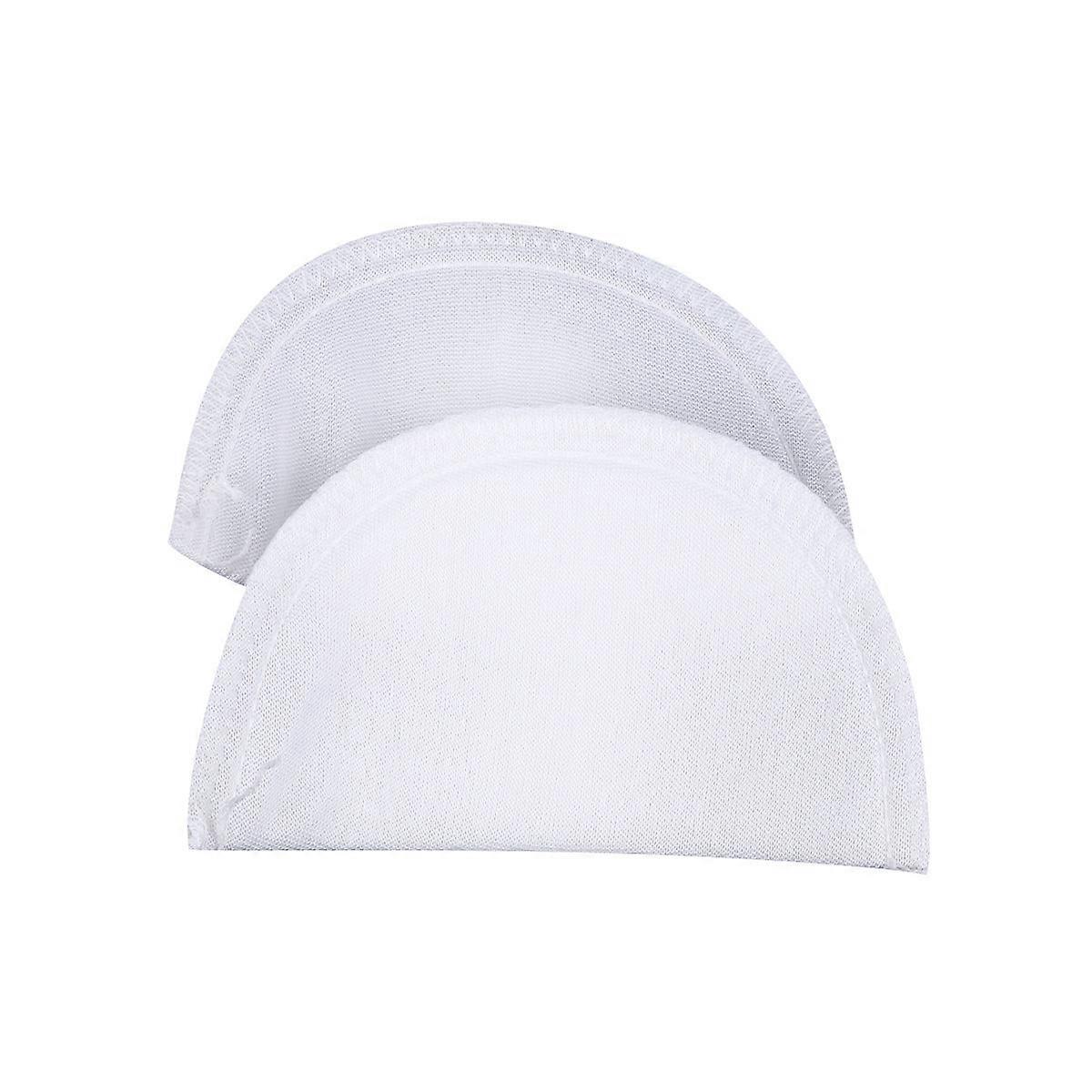 Soft Adhesive Shoulder Pads for Suits & Jackets – Thin White Sponge Replacement for Men and Women, Everyday Wear