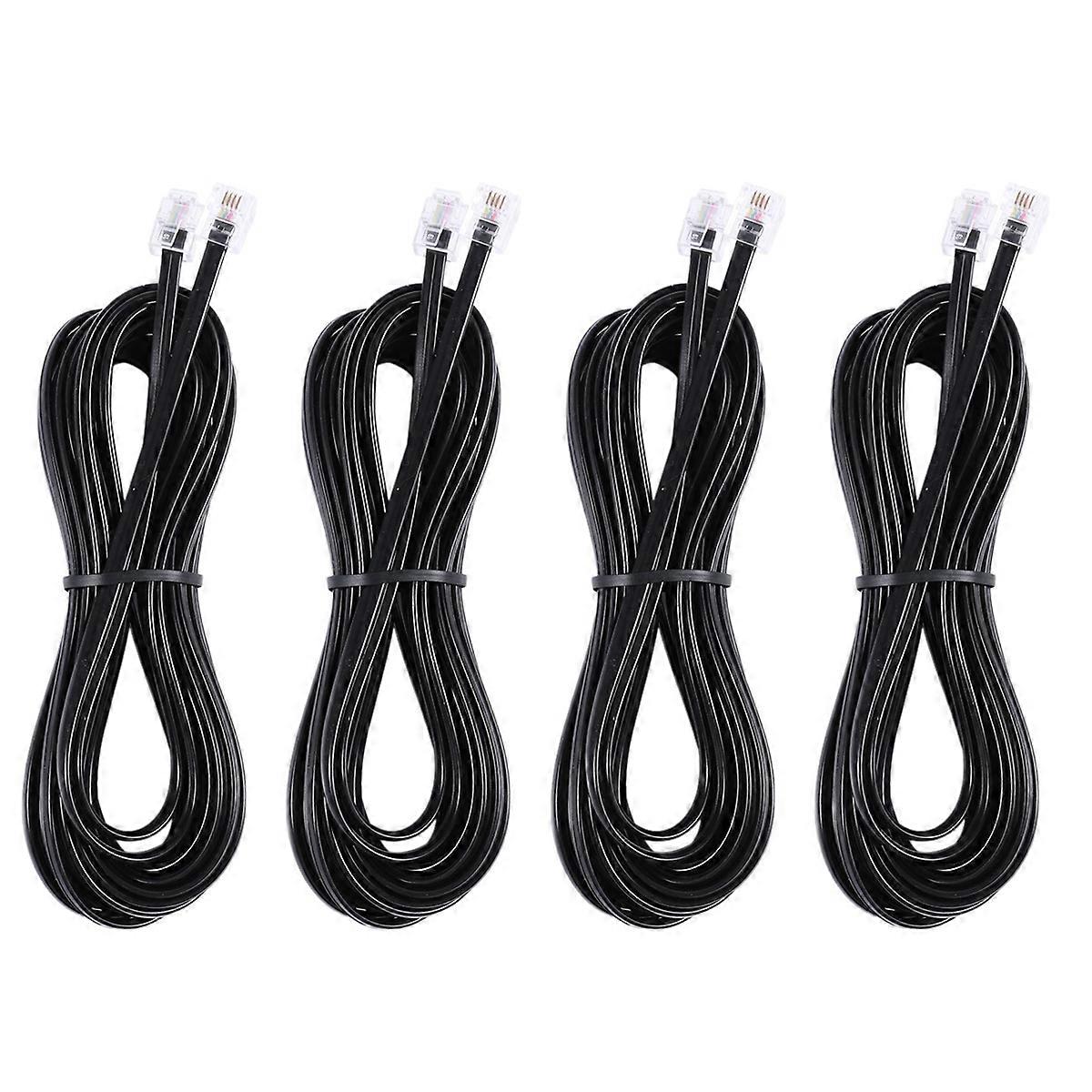RJ11 6P4C Cable Cordon de Telephone ADSL Modem 5 Metres