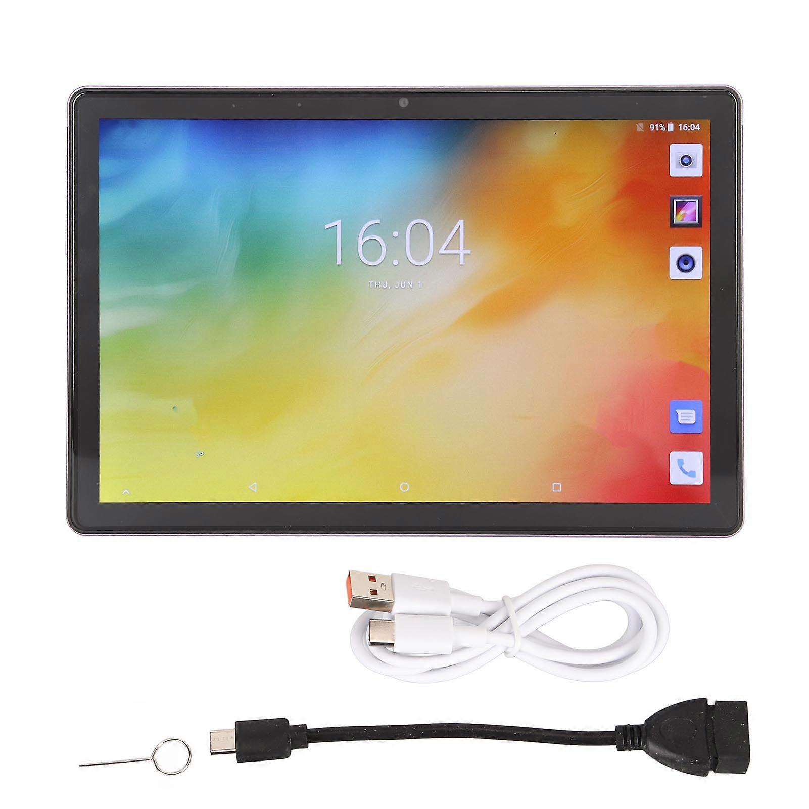 Tablette de bureau 10,1 pouces, 12 Go de RAM, 256 Go de ROM, 10 cœurs, 8 800 mAh, caméra 8 Mpx et 20 Mpx, Wi-Fi 5G, idéale pour la famille